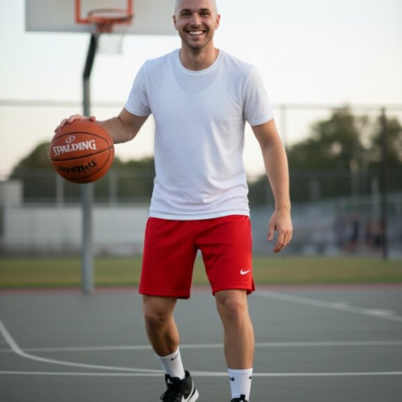 Nike Red Athletic Shorts – Men’s Medium - Picture 5 of 7